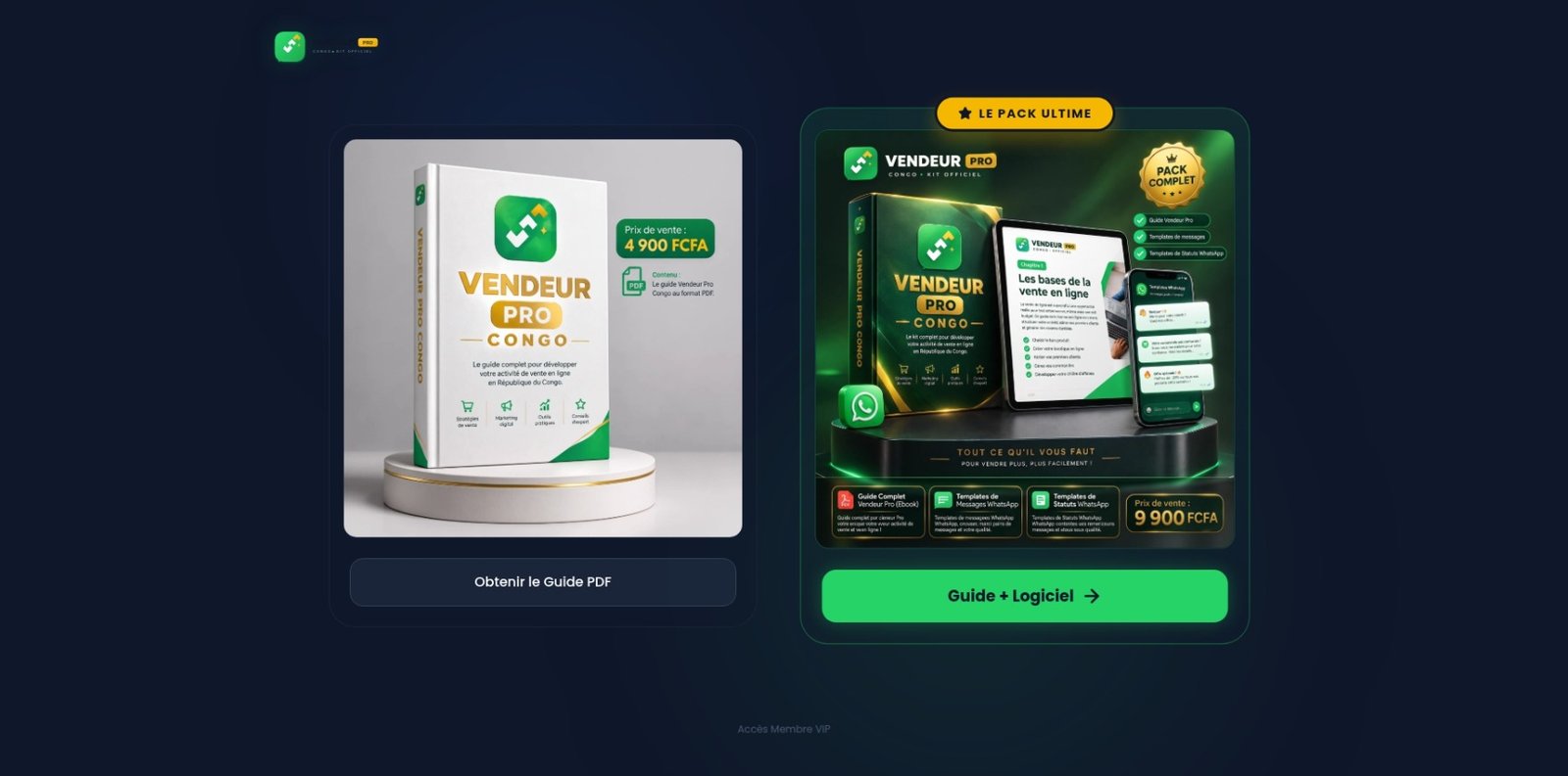 Screenshot 1 de VENDEUR PRO CONGO